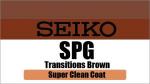 Очковые линзы SEIKO SPG Transitions, коричневые